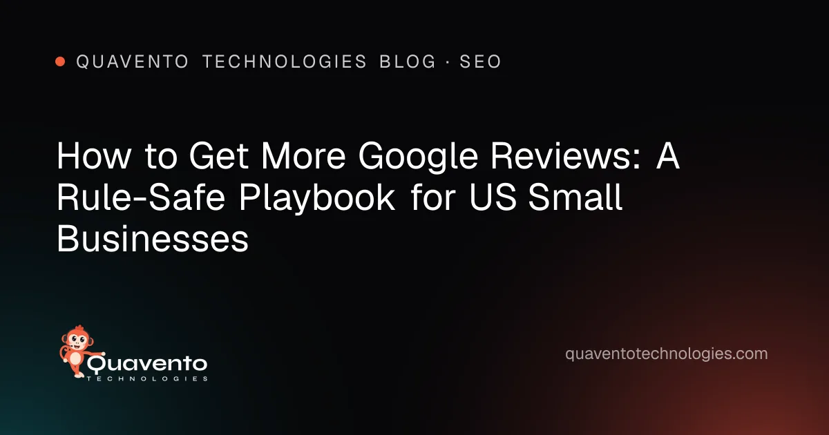 Cover graphic: how to get more Google reviews the right way