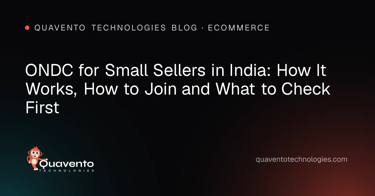 Cover graphic: ONDC for small sellers in India