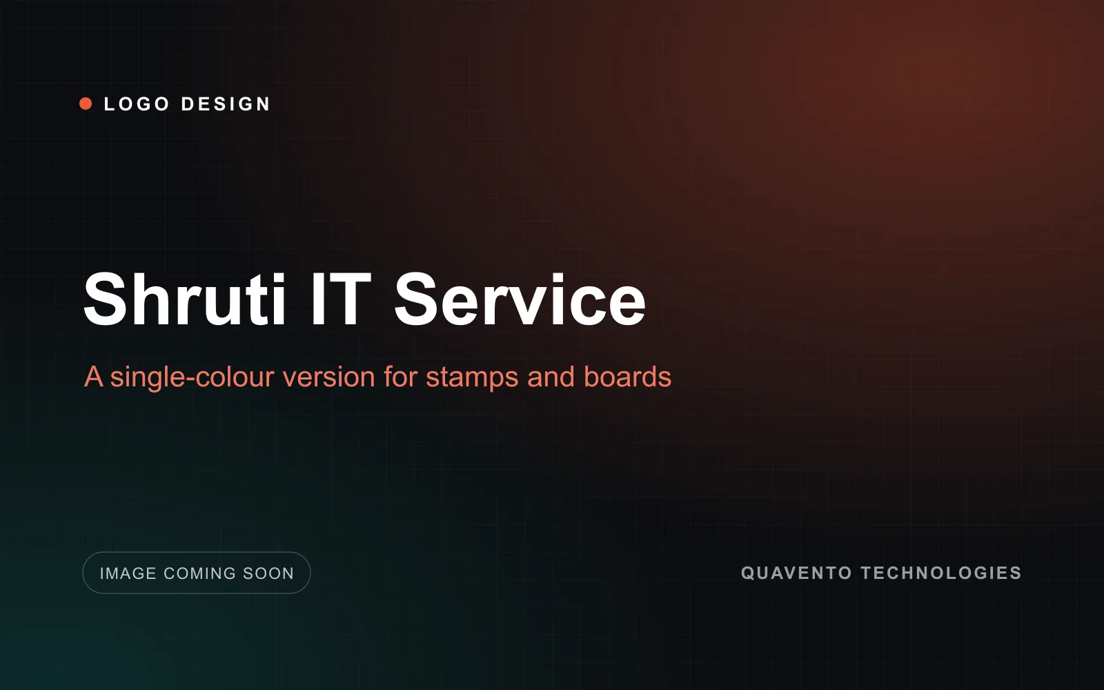 Shruti IT Service logo in a single colour