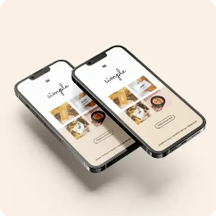 Cosmetic app design preview